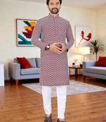 men’s stylish ethnic kurta for daily & festive wear