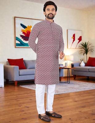 men   s stylish ethnic kurta for daily & festive wear 4
