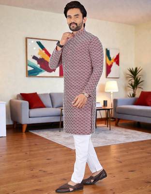 men   s stylish ethnic kurta for daily & festive wear 5