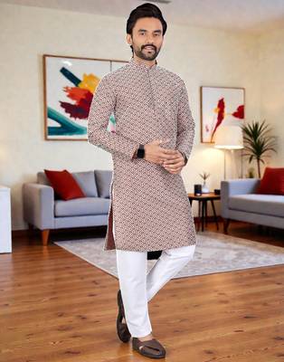 men   s stylish ethnic kurta for daily & festive wear 4