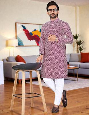 men   s stylish ethnic kurta for daily & festive wear 3