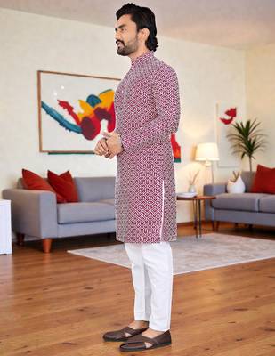 men   s stylish ethnic kurta for daily & festive wear 5