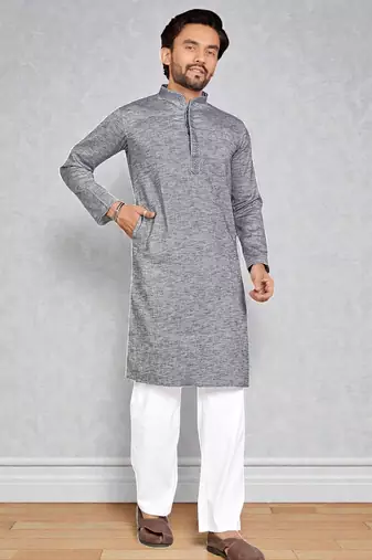 men’s stylish ethnic kurta for daily & festive wear