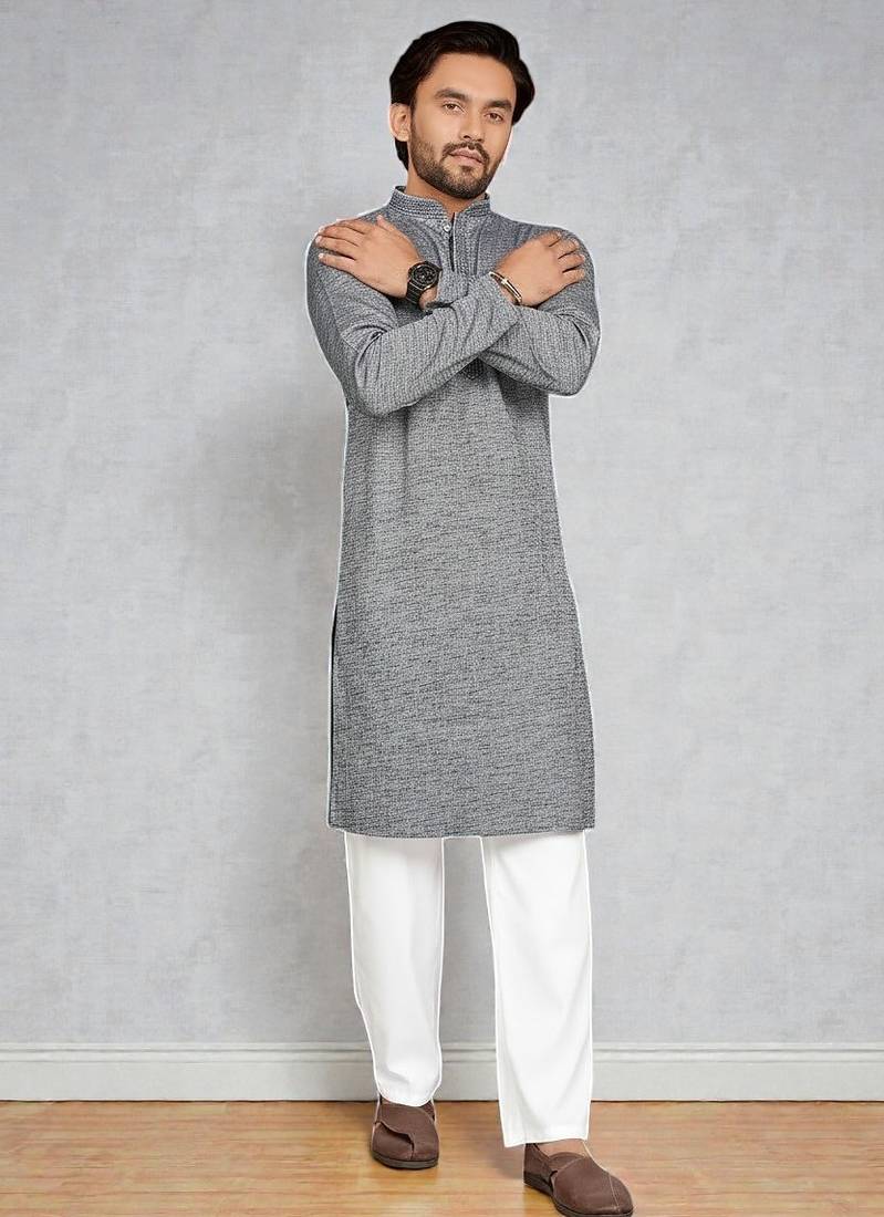 men’s stylish ethnic kurta for daily & festive wear