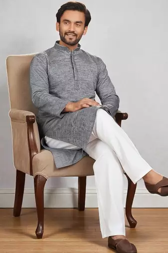 men’s stylish ethnic kurta for daily & festive wear