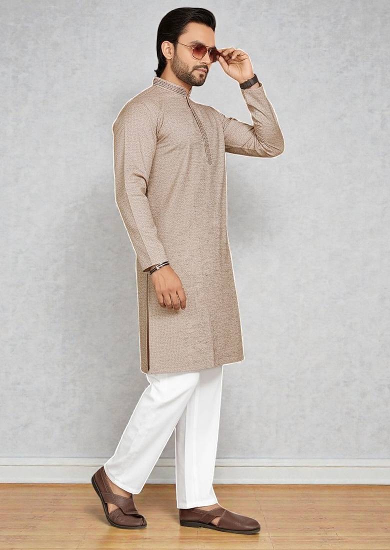 men’s stylish ethnic kurta for daily & festive wear
