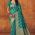 Rama soft silk blend banarasi jacuard work designer party wear saree with unstitched blouse piece