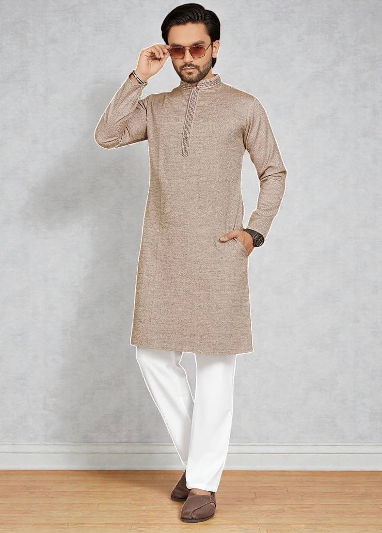 men’s stylish ethnic kurta for daily & festive wear