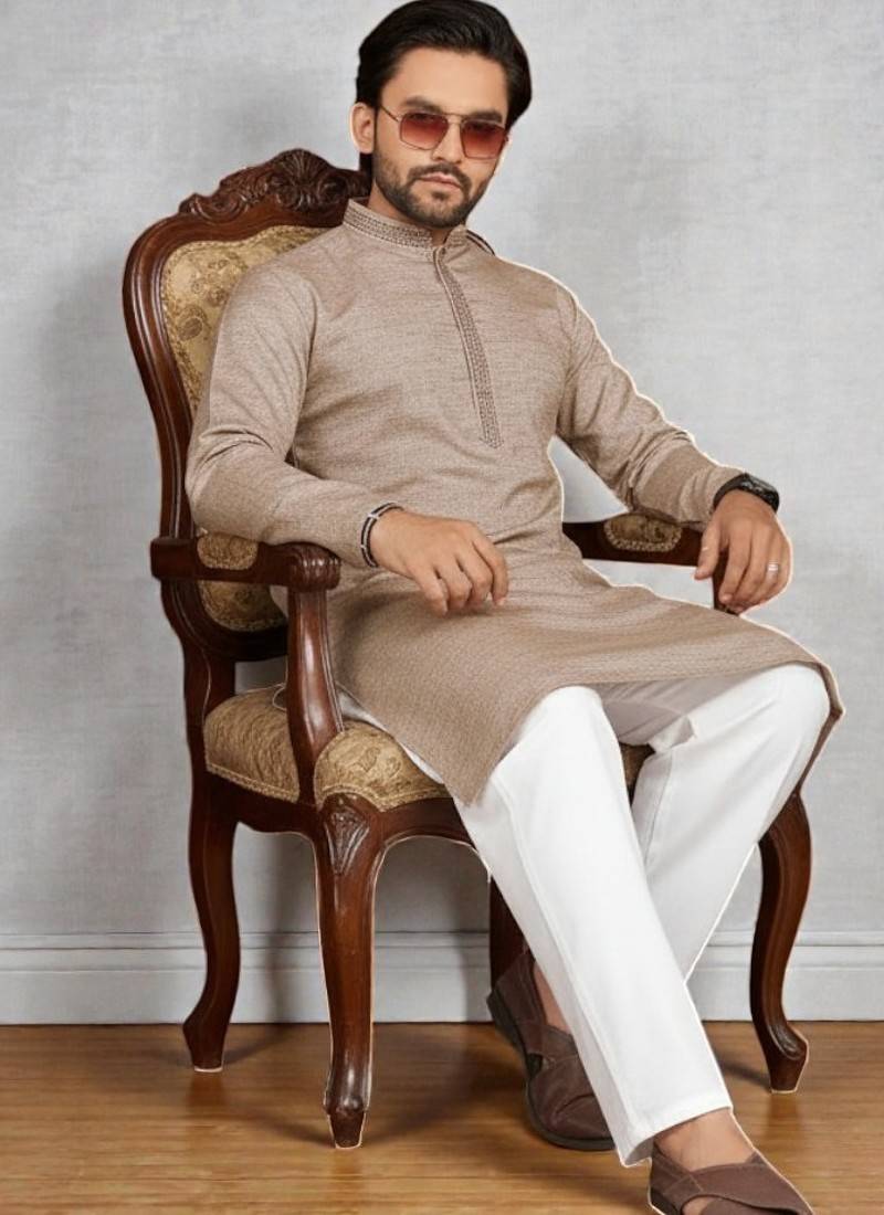 men’s stylish ethnic kurta for daily & festive wear