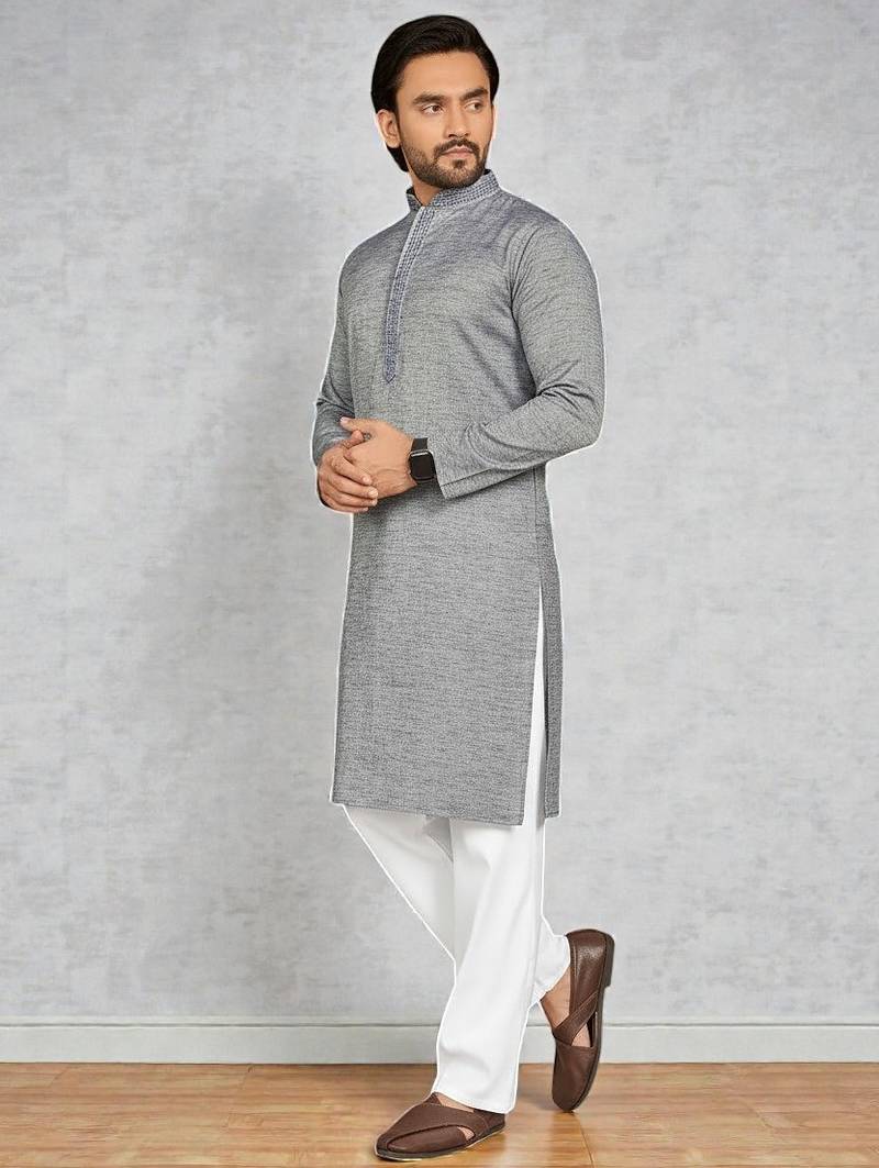men’s stylish ethnic kurta for daily & festive wear