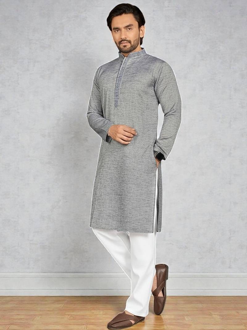 men’s stylish ethnic kurta for daily & festive wear