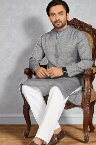men   s stylish ethnic kurta for daily & festive wear