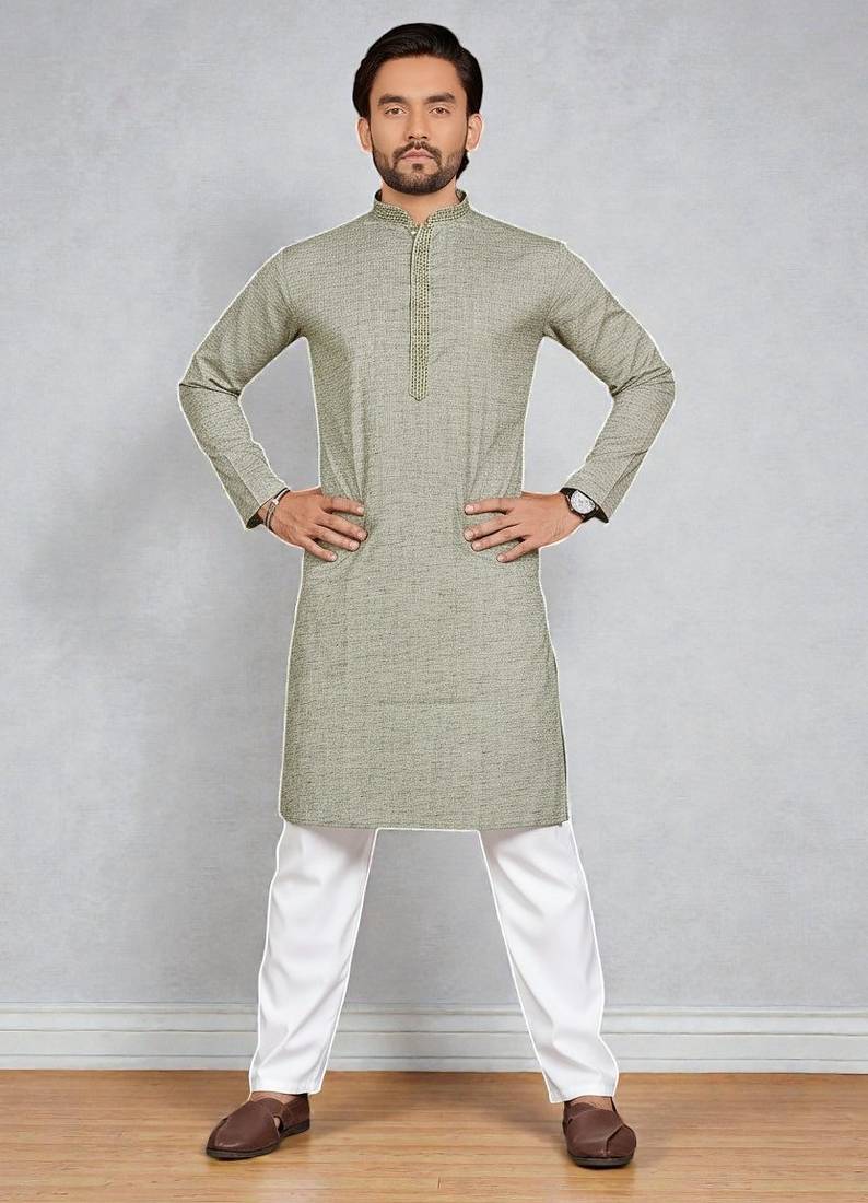 men’s stylish ethnic kurta for daily & festive wear