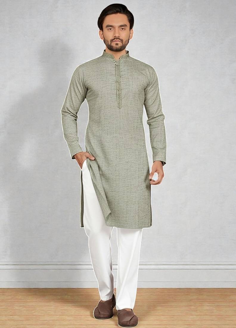 men’s stylish ethnic kurta for daily & festive wear