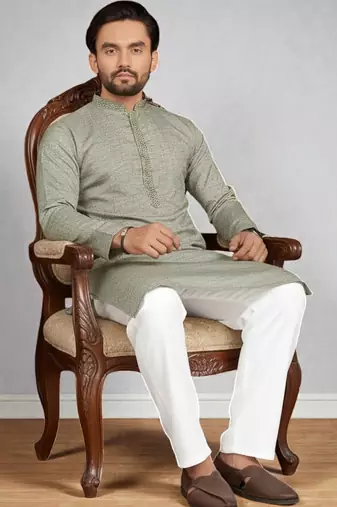 men   s stylish ethnic kurta for daily & festive wear