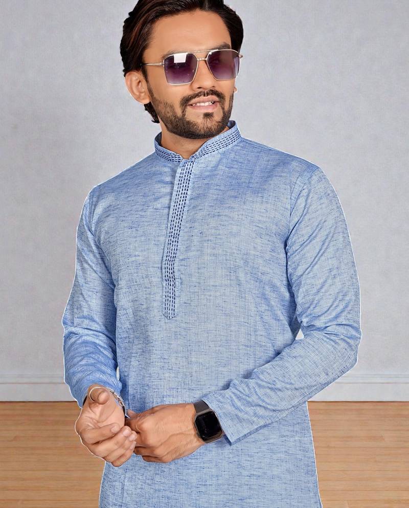 men’s stylish ethnic kurta for daily & festive wear