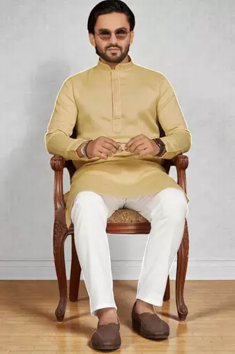 men   s stylish ethnic kurta for daily & festive wear