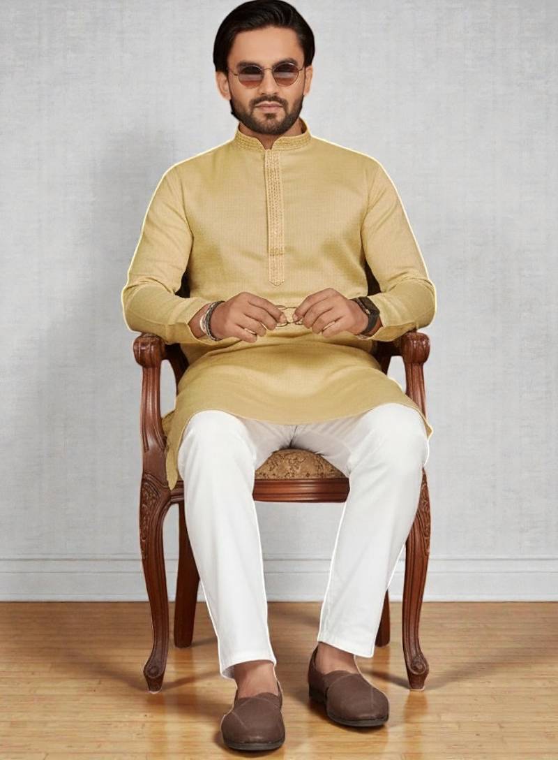 men’s stylish ethnic kurta for daily & festive wear