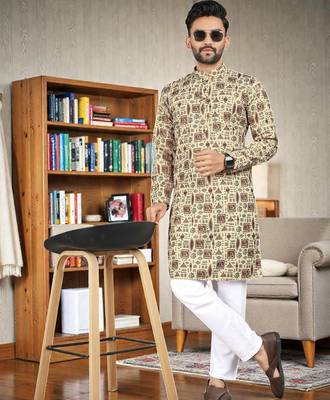 men   s stylish ethnic kurta for daily & festive wear 3