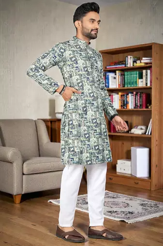 men   s stylish ethnic kurta for daily & festive wear