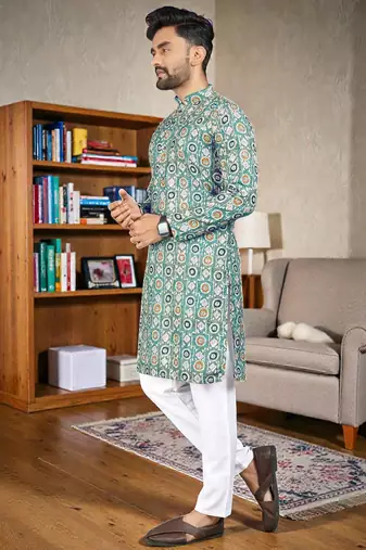 men   s stylish ethnic kurta for daily & festive wear