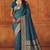 Morpich soft silk blend banarasi jacuard work designer party wear saree with unstitched blouse piece