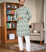 men’s stylish ethnic kurta for daily & festive wear
