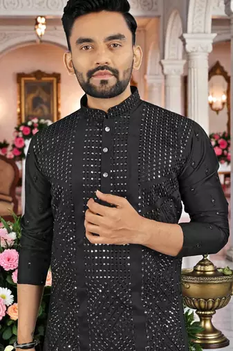 men’s stylish ethnic kurta for daily & festive wear