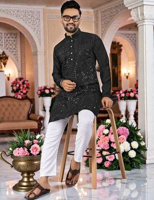 men   s stylish ethnic kurta for daily & festive wear 5