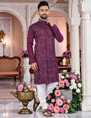 men   s stylish ethnic kurta for daily & festive wear 4
