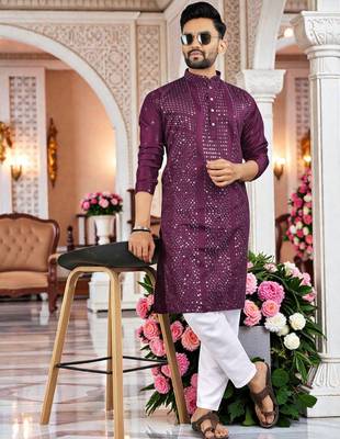 men   s stylish ethnic kurta for daily & festive wear 5