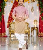 classic ethnic design men’s comfortable cotton kurta
