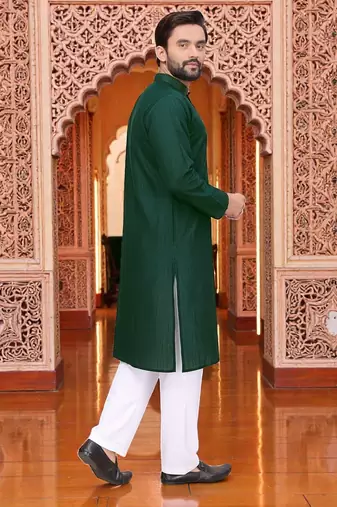 classic ethnic design men’s comfortable cotton kurta