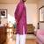 classic ethnic design men’s comfortable cotton kurta