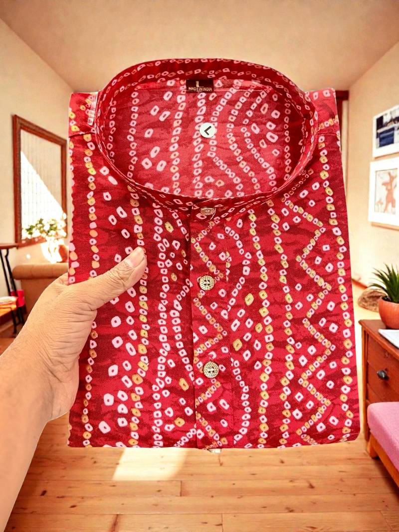 classic ethnic design men’s comfortable cotton kurta