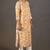 Mustard cotton blend floral printed kurta for women