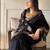 Black soft silk blend banarasi jacuard work designer party wear saree with unstitched blouse piece