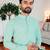 classic ethnic design men’s comfortable cotton kurta
