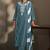 Rama pure cotton schiffli embroidered straight kurta set with cotton pants & najmin chiffon dupatta