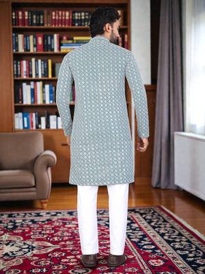 men   s traditional ethnic wear cotton kurta for festive & casual use 5