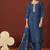 Rama chinnon embroidered kurta set with dupatta for women