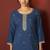 Rama chinnon embroidered kurta set with dupatta for women