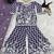 Fancy Georgette Embroidery and Diamond Work Purple Readymade Salwar Suit