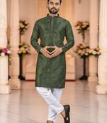 men’s traditional ethnic wear cotton kurta for festive & casual use