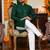  dark green plain cotton blend  men's only kurta