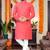   plain cotton blend  men's only kurta