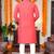   plain cotton blend  men's only kurta