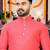   plain cotton blend  men's only kurta
