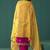 Pink chinnon embroidered kurta set with dupatta for women