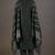 Dark green cotton blend embroidered with sequined work kurta set with dupatta for women